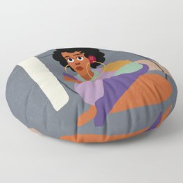 Mrs. Kelly Floor Pillow