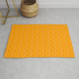 children's pattern-pantone color-solid color-orange Area & Throw Rug