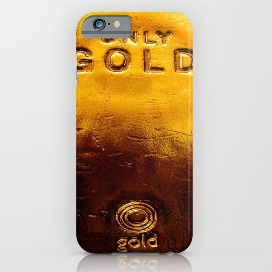 Gold iPhone & iPod Case