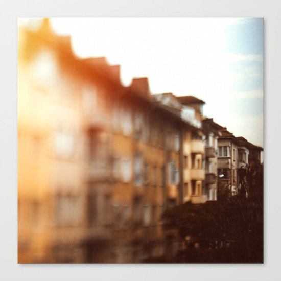 Town Moods Canvas Print