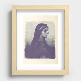 The Land of the Pharaohs Recessed Framed Print