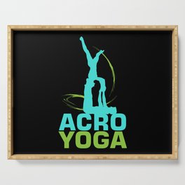 Acroyoga Yoga Meditation Serving Tray