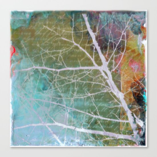spring silk Canvas Print