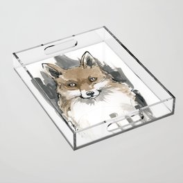 Fox Acrylic Tray