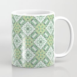 cucumber watercolor floor tile pattern Coffee Mug