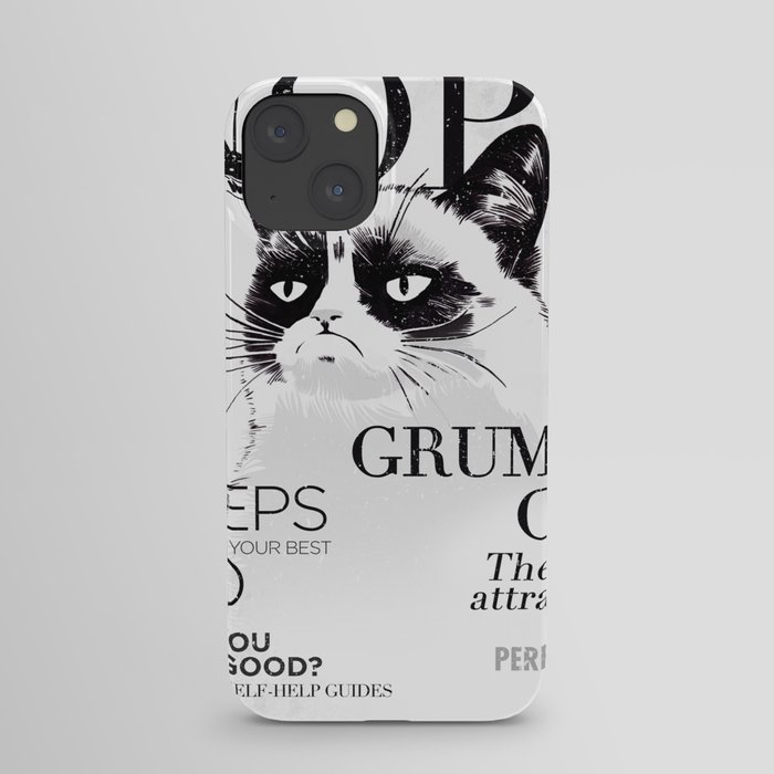Grumpy the cat iPhone Case