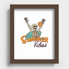 Summer Vibes Recessed Framed Print