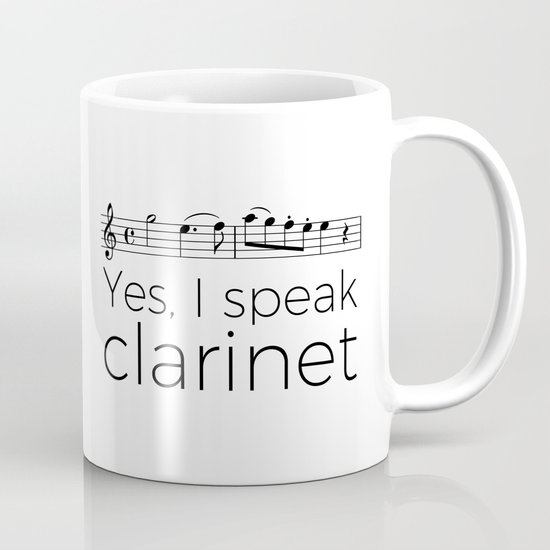 I speak clarinet Mug