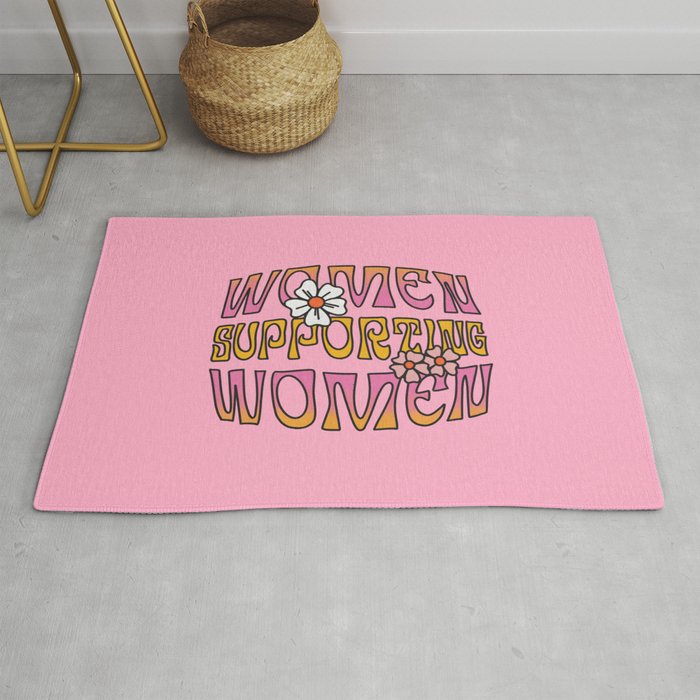 Women Supporting Women | Hippie Style  Rug