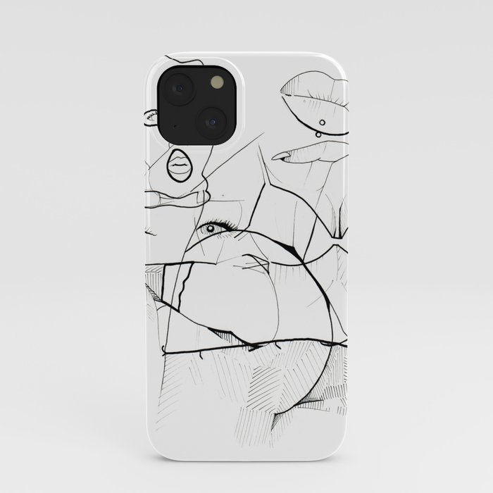 Cheeky Abstract #3 iPhone Case