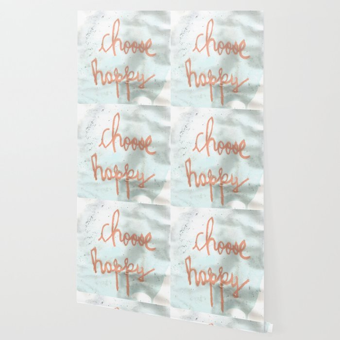 Choose Happy Wallpaper By Stephaniegonzalez Society6