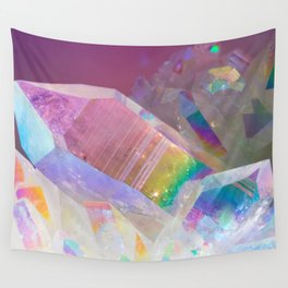 Opal Aura Quartz Crystal 1 Wall Tapestry