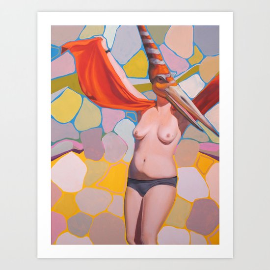 Pterodactyl Art Print