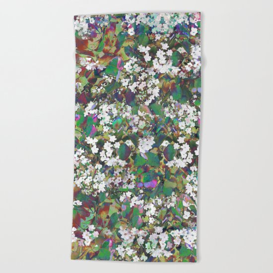 Hawthorn Digital Distortion Beach Towel