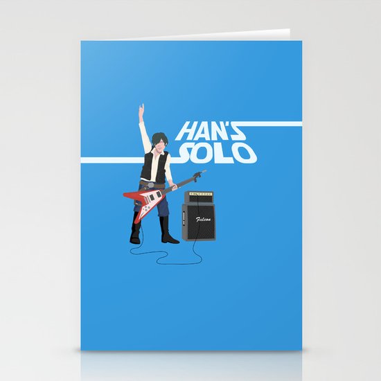 Han's Solo Stationery Cards