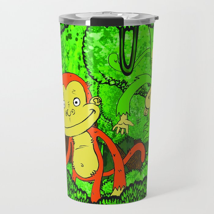 Cam & Button's Jungle Adventure Travel Mug