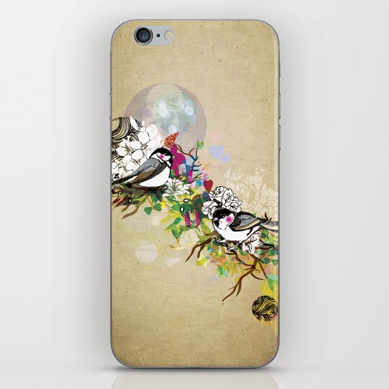 Two Birds iPhone & iPod Skin