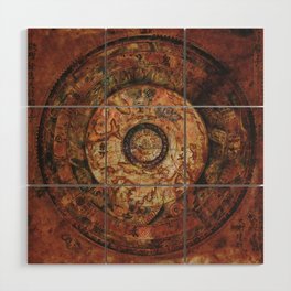 Sao Feng Replica Map Pirates of the Caribbean Wood Wall Art