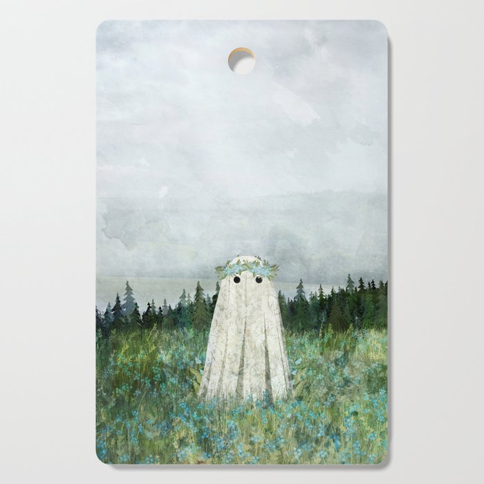 Forget me not meadow Cutting Board