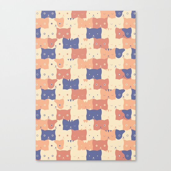 Clowder Canvas Print