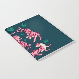 Night Race: Pink Tiger Edition Notebook | Wild, Cheetah, Forest, Pink, Tigers, Tiger, Pop, Leopard, Art, Fierce 