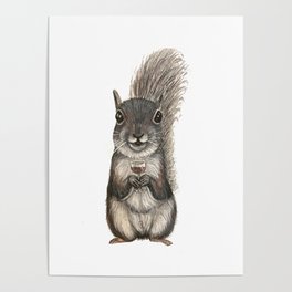 Feeling Squirrely Tonight Poster