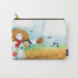 The Green Heart Scarecrow Carry-All Pouch