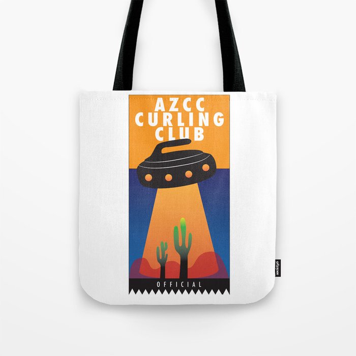 AZCC Curling Club logo Tote Bag