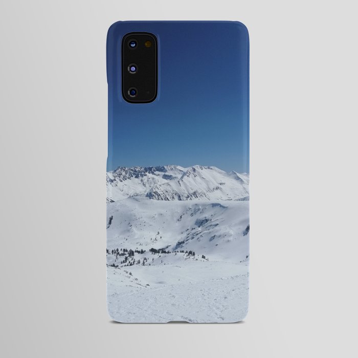 Snowy Mountains Android Case