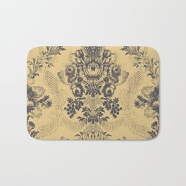 Elegant Damask Pattern  Bath Mat