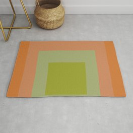 color square 8 Area & Throw Rug