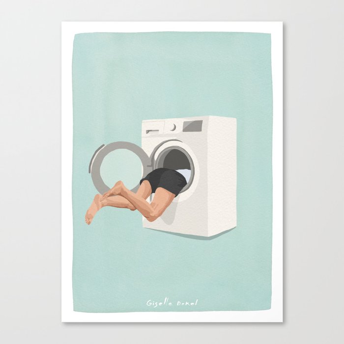 Laundry Quest Canvas Print
