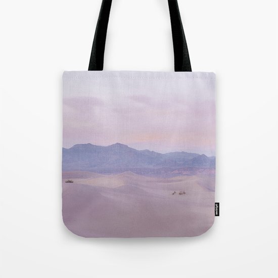 Pink Desert Sunset Tote Bag