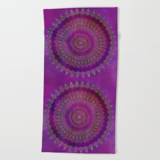 Precious Mandala Beach Towel