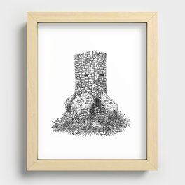 Old Tower Recessed Framed Print