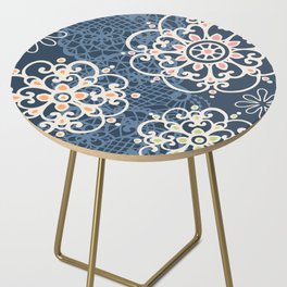 Flowers and Lace Side Table