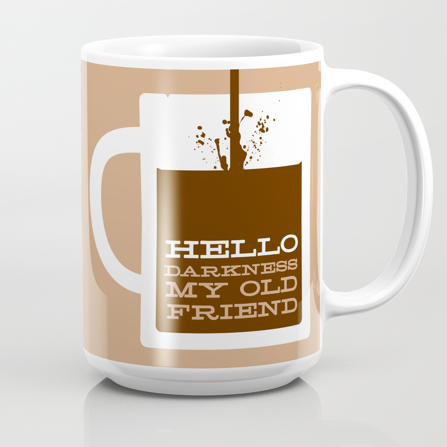 Hello Darkness My Old Friend Coffee Mug By Standard Society6
