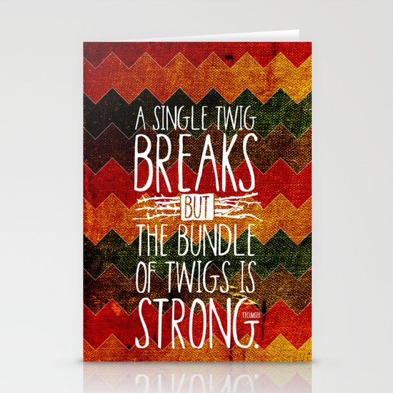 Tecumseh Quote Stationery Cards