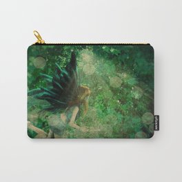 Abstract illustration of fairy fly in the forest Carry-All Pouch
