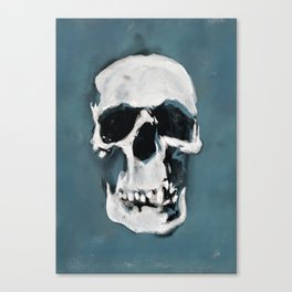 The Sherlock Skull Canvas Print