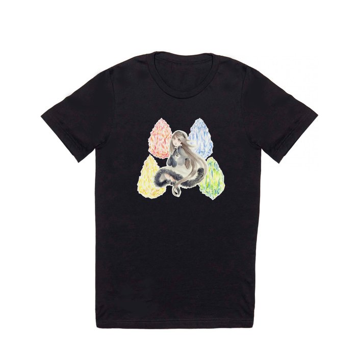 Bravely Default Agnes & Crystals Watercolor T Shirt