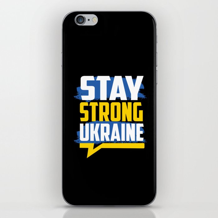 Stay Strong Ukraine iPhone Skin