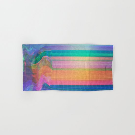 Glitch 02 Hand & Bath Towel
