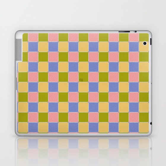 Squares of Wool Sweaters Laptop & iPad Skin