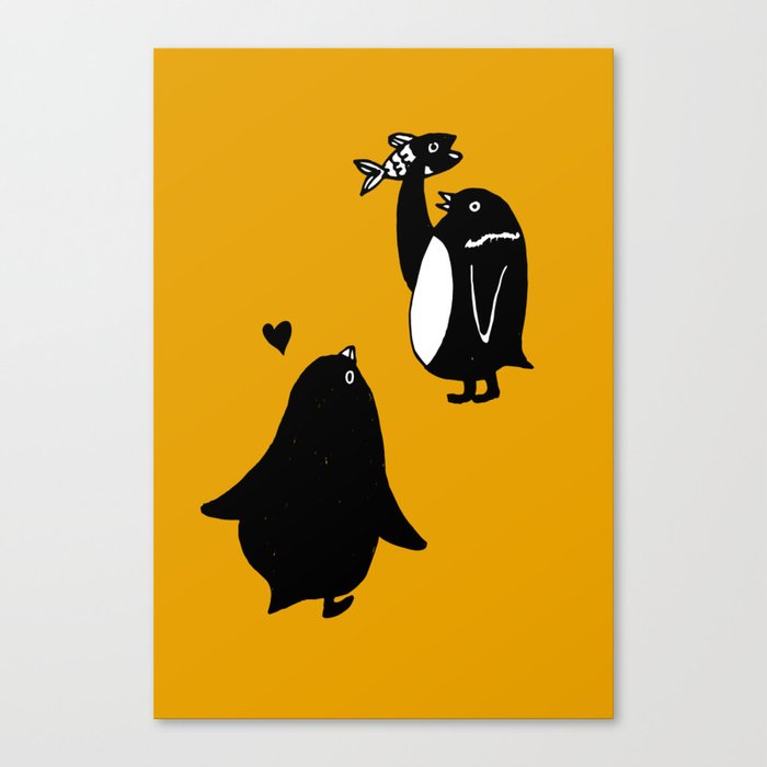 Penguin~the best thing Canvas Print