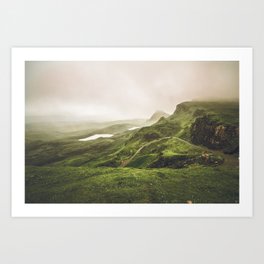 Over the Sea to Skye Art Print | Skye, Landscape, Mountains, Europe, Uk, Scotland, Color, Highlands, Outdoors, Outlander 