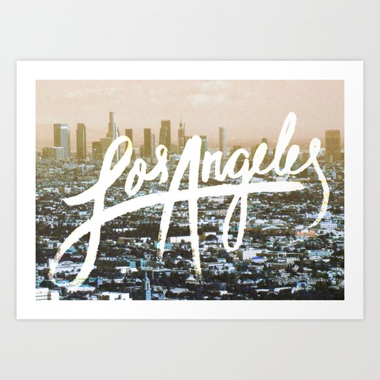 Los Angeles Art Print