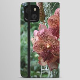 Tropical Flowers Orchids 03 iPhone Wallet Case