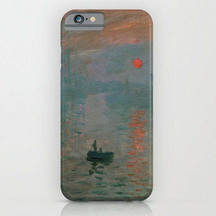 Impression, Sunrise, Claude Monet iPhone Case