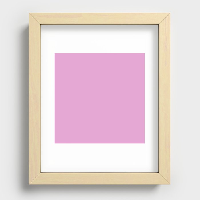 Cyclamen Purple Recessed Framed Print